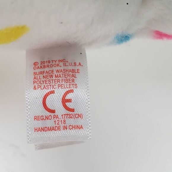 Ty Beanie Boos Velvety HARMONY Stuffed Plushy Toy - Picture 6 of 6